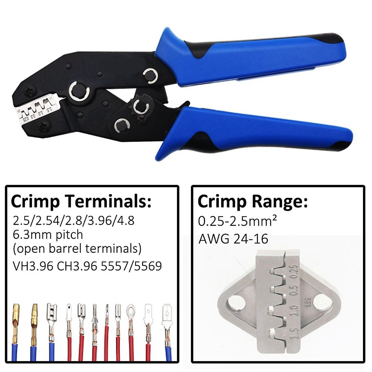 Sn-58b Latching Crimping Pliers Crimping Tool Single Pliers Connector Set AWG24-13 For Terminal Wire P V1237-ZY-203-4475