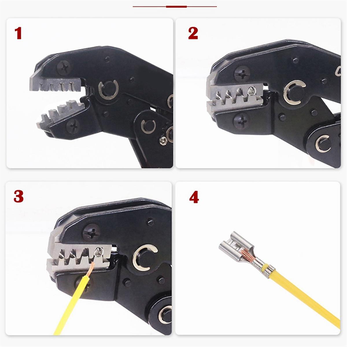 Sn-58b Latching Crimping Pliers Crimping Tool Single Pliers Connector Set AWG24-13 For Terminal Wire P V1237-ZY-203-4475