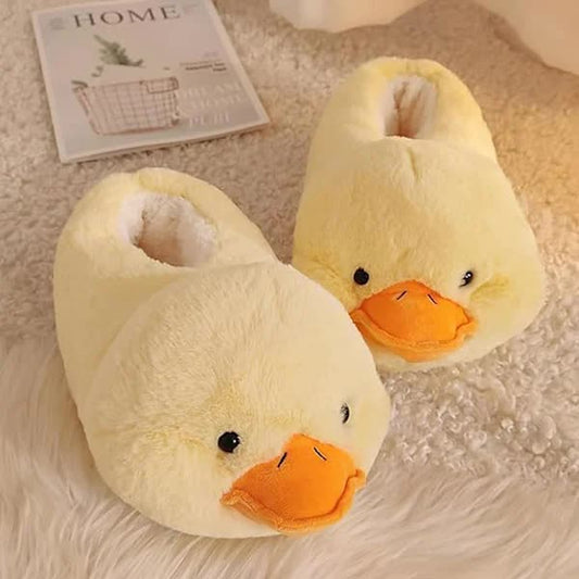 Bubble Animal Slippers for Women, Fluffy Duck Shark Lion Dog Slippers for Winter Cute Women's Shoes Non-Slip V1237-ZY-203-4508