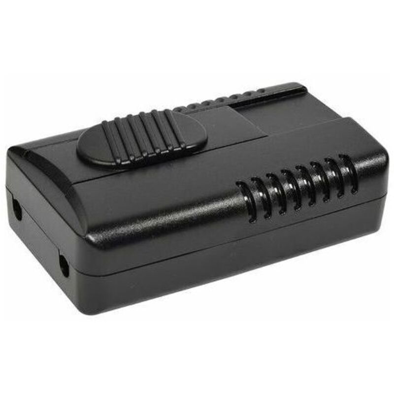 Foot dimmer with slider 150W 230V Black LED compatible [Energy class A] V1237-ZY-203-4535