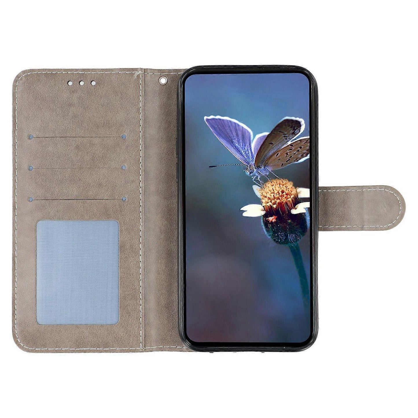 Case for iPhone 16e Lace Flowers PU Leather Flip Wallet Case V1237-ZY-203-4607