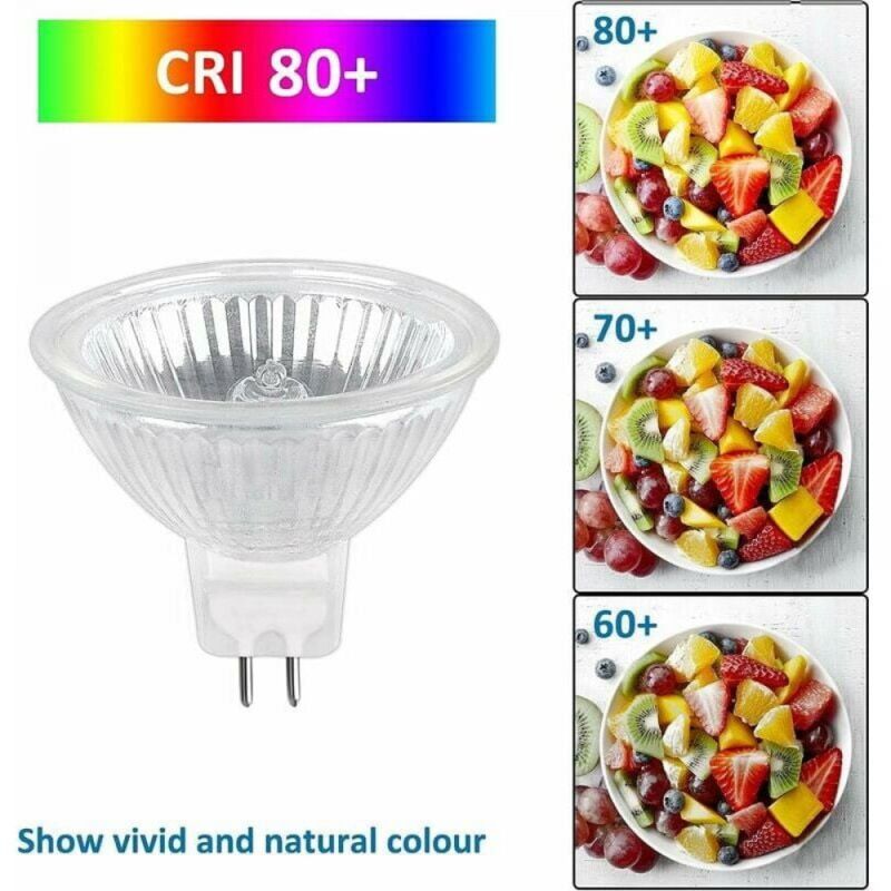 GU5.3 35W 12V Halogen lamp, MR16 Halogen Spot lamp, 6-pack V1237-ZY-203-4608