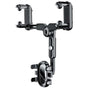 Car Rearview Mirror Phone Holder 360 Rotating Navigation Mount for Car V1237-ZY-203-4617