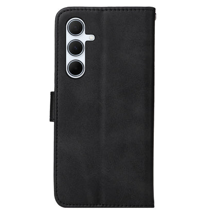 SKALO Samsung A56 5G PU Leather Wallet Case - Multiple Colors Black_max Black V1237-ZY-203-4652