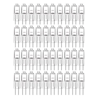 20-pack G4 halogen bulbs 10W 12V warm white V1237-ZY-203-4676