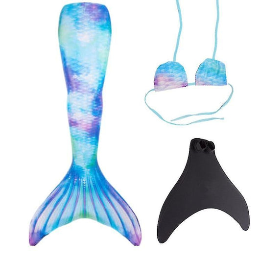 Mermaid Fins for Swimming for Children and Adults with Monofin110 V1237-ZY-203-4693