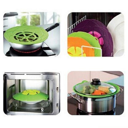 2-pack Silicone Overcooking Protection / Multi-Cover - Multiple Colors Green Green V1237-ZY-203-4716