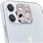 Bling Camera (Rose Gold) Back Cover for iPhone 12 Pro Max Camera, Diamond Protective Sticker Camera Lens Lens V1237-ZY-203-4735
