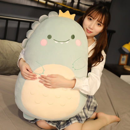 Squishmallow Pillow Doll Kawaii Animal Fat Dinosaur Pillow Plush Unicorn Rabbit 80cm-max Rabbit 80cm V1237-ZY-203-4754