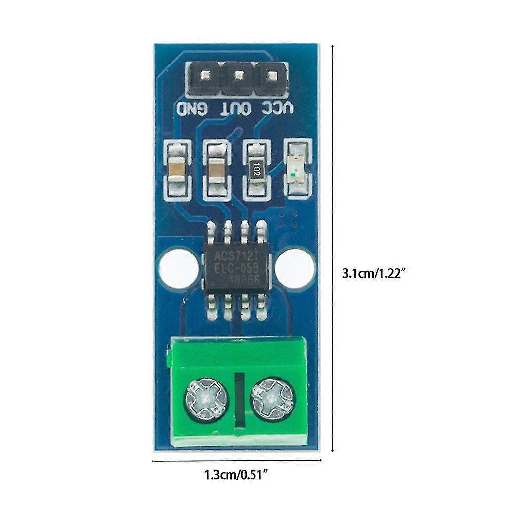 Current Sensor Module Acs712 30a 20a 5a Current Tester Acs712elc Power Model V1237-ZY-203-4773
