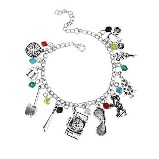 Stranger Things Necklace Bracelet Charm Jewelry For Girls Gift - High Quality A V1237-ZY-203-4812