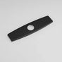 Kitchen Countertop Cover Plate, Matte Black Finish V1237-ZY-203-4825