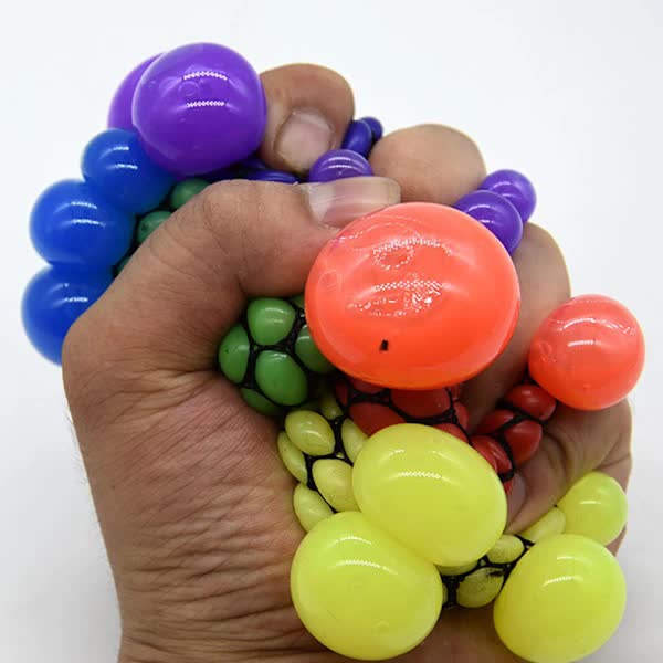 4-pack Mesh Stress Balls for Adults and Kids V1237-ZY-203-4829