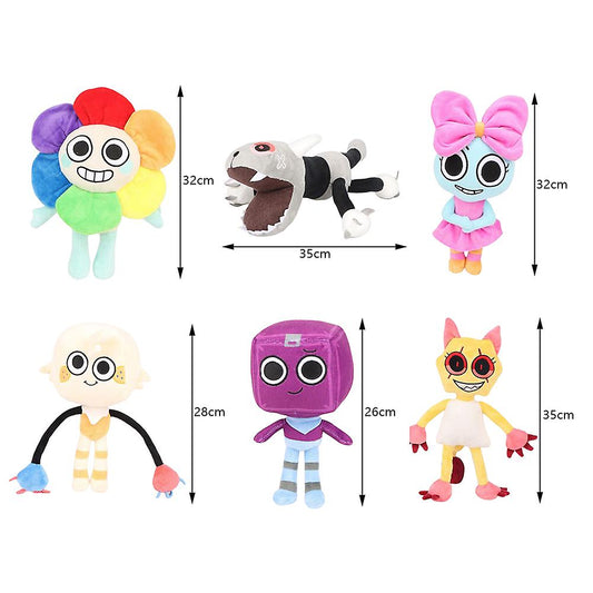 Plush Toys Cute Anime Plush Toys Cute Cartoon Anime Character Shaped Plush Toys for Kids Adults Dandy V1237-ZY-203-4831