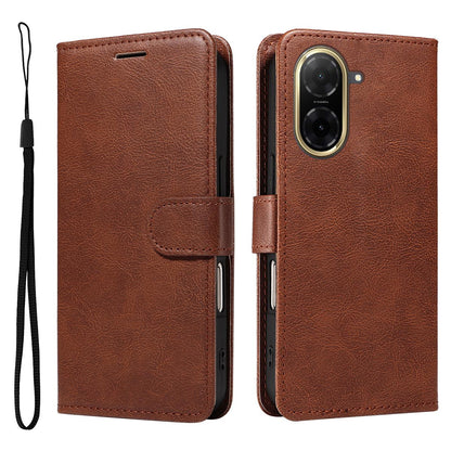 SKALO Xiaomi Redmi A5 4G PU Leather Wallet Case - More Colors_MGF Brown V1237-ZY-203-4844