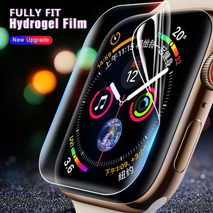 3-pack Screen Protector for Apple Watch 1/2/3 42mm - Full Coverage Transparent V1237-ZY-203-4855