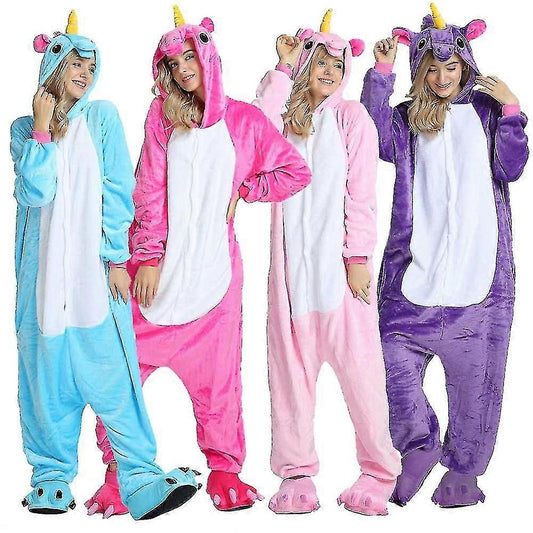 Pegasus Clothing Unicorn Pajamas Kigurumi Jumpsuit Pink Rose XL V1237-ZY-203-4857