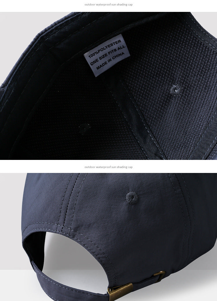 Blue Men's Cap Classic BB cap blue V1237-ZY-203-4876