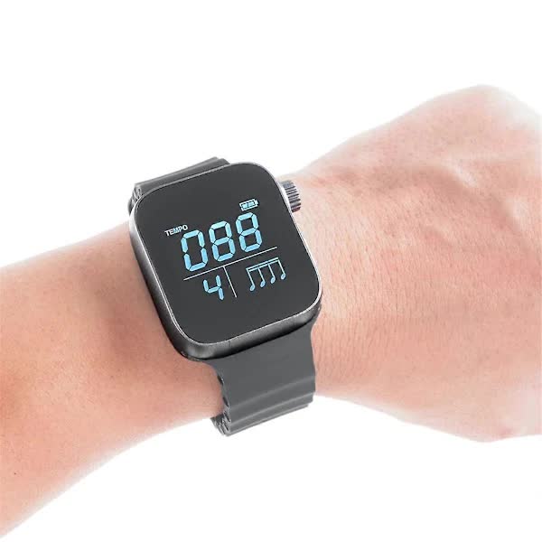 Portable Metronome Smart Metronome Adjustable Bracelet Vibrating Metronome Musical Instrument Metronome V1237-ZY-203-4887
