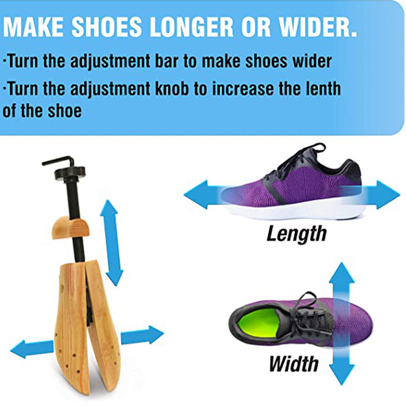 2-way wooden shoe stretcher, 2-pack_yux 39-41 V1237-ZY-203-4913