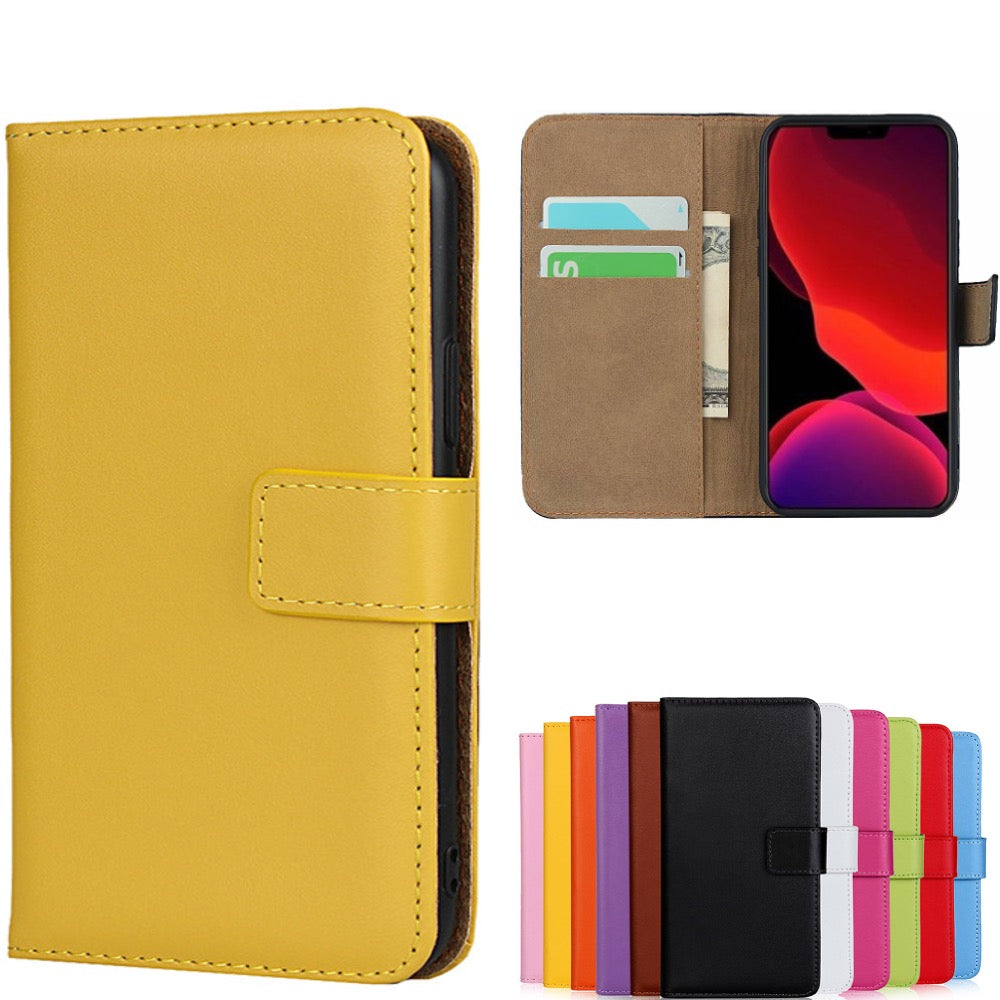 iPhone 13 Wallet Case Wallet Case Cover Mobile Case Yellow - YELLOW iPhone 13_max YELLOW iPhone 13 V1237-ZY-203-4987