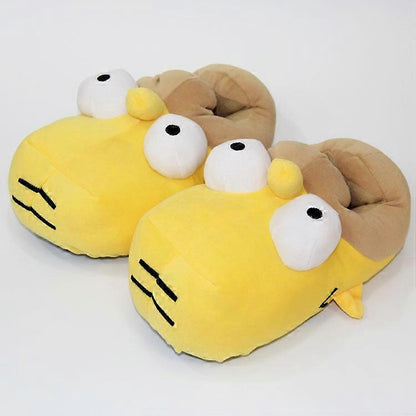 Simpson Slippers Funny Plush Slippers Warm Winter Indoors_max V1237-ZY-203-5022