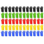 60 sock clips for washing machine and dryer, laundry clips with hooks, sock set V1237-ZY-203-5026