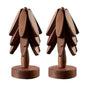 Set Wooden Coasters in Tree Shape, Wooden Insulation Mat_tfrf V1237-ZY-203-5044