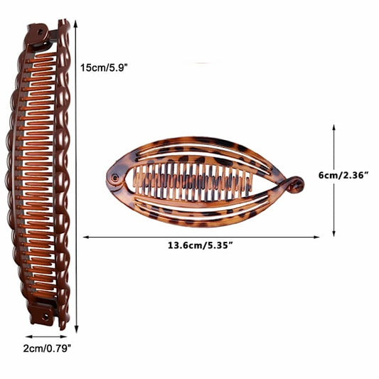 4pcs Banana Clips Vintage Hair Clips Tools for Thick Curly Hair Accessories Fishbone Hair Clips_qcx V1237-ZY-203-5060