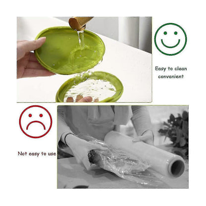4pcs Pod Compatible with Avocado Lemon Tomato Saver and Storage Reusable Container Food Storage Box As Shown V1237-ZY-203-5069