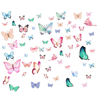 Luminous Butterfly Wall Decoration - DIY Wall Decor for Kids Room, Princess Room, Nursery V1237-ZY-203-5074