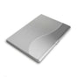 Slim Stainless Steel Card Case ""Wave"" - Silver Silver Silver V1237-ZY-203-5118