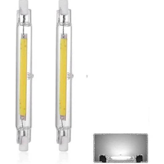 [CA] R7s 118mm 20w LED Bulb Cool White 6000k, 3000lm, J118 400w Halogen Bulb Equivalent, Dimmable, 360 Degree V1237-ZY-203-5171