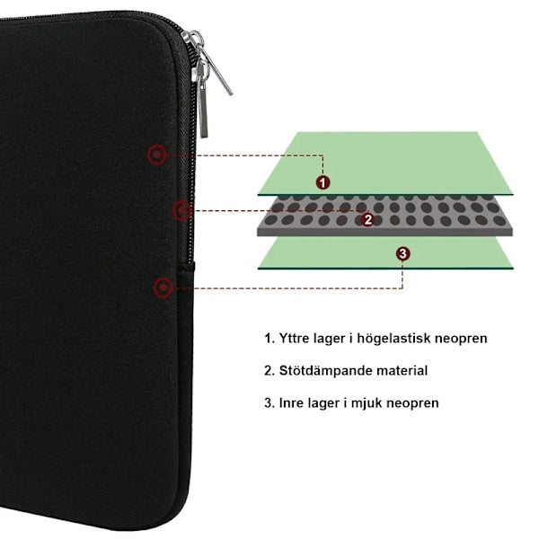 Computer Case / Laptop Case - Select Size Grey Grey 14 inch - Grey Grey 14 inch - Grey Grey_qcx Grey 14 inch V1237-ZY-203-5184