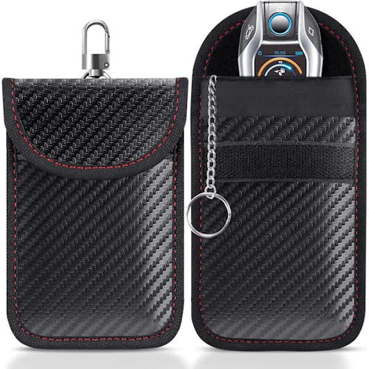 2-Pack Faraday Car Key Case | Signal Blocking Car Key Pocket | Keyless Car Key Case V1237-ZY-203-5187