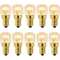 10-pack Dimmable E14 Oven Light Bulb, Edison E14 T22, Withstands up to 300 degrees, 2700K Warm White, 160LM, V1237-ZY-203-5192