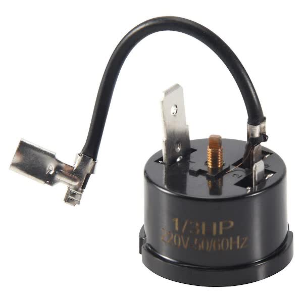 [CA] Compressor Thermal Overload Protector for Hx1/3HP Refrigerator Black V1237-ZY-203-5213