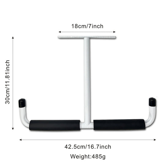 Garage Ceiling Storage Hook Steel, Heavy Duty Storage Rack for Hanging Wood, Bikes, Tools, Timber, Snowboard, V1237-ZY-203-5242