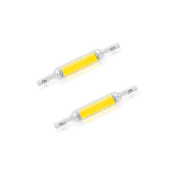 R7S 10W 78mm Dimmable LED Bulb Cool White 6000K 100W Halogen J78 Replacement Double Ended R7S Socket 360 V1237-ZY-203-5254