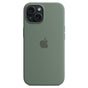 iPhone 15 Case Compatible with MagSafe Scratch-resistant Silicone Case - Red Gr_OF Green iPhone 15 V1237-ZY-203-5260