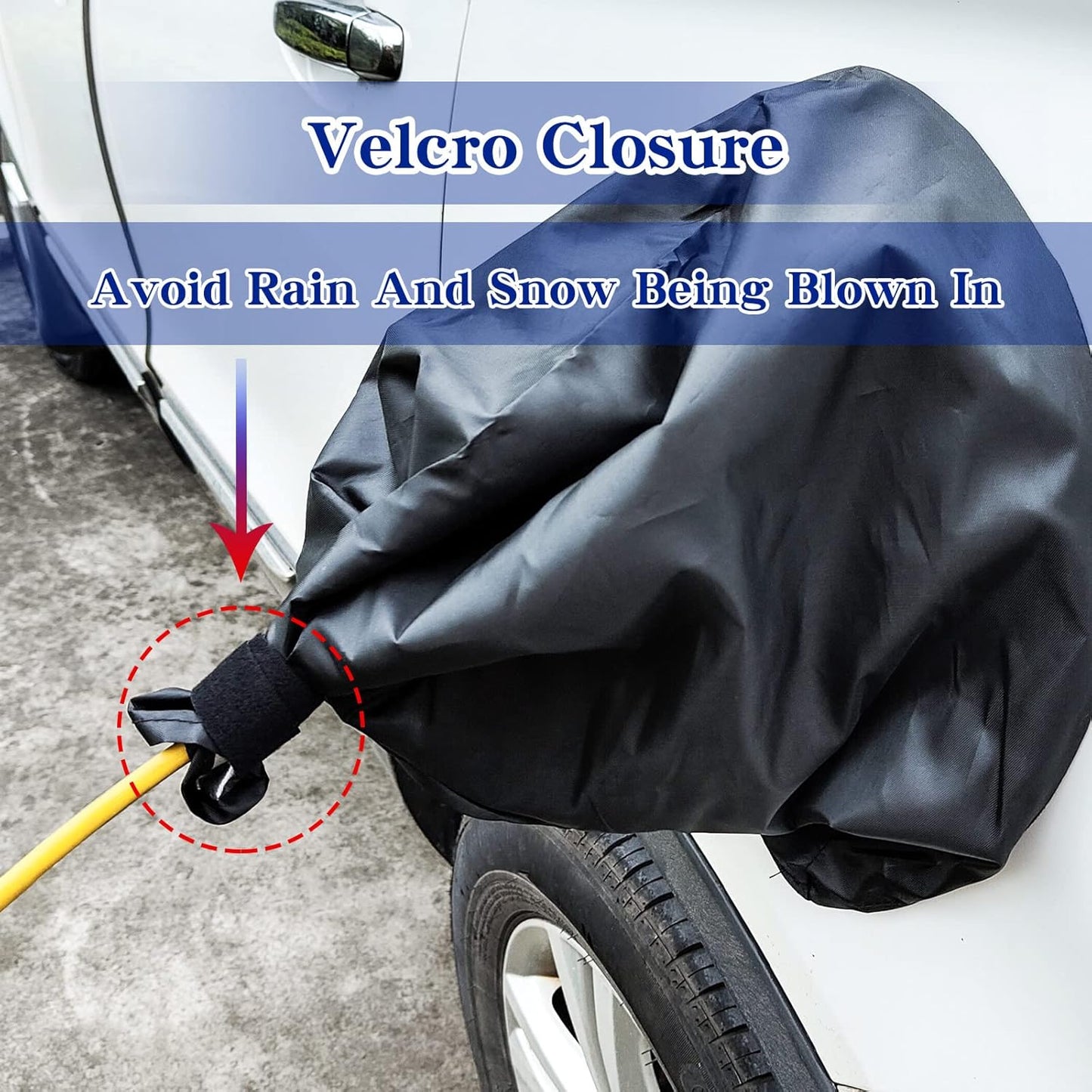 Electric Vehicle Charging Port Protector, Electric Car Charging Connector Protector, Outdoor Use V1237-ZY-203-5297