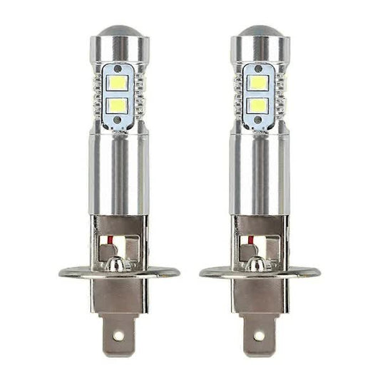 2x H1 LED Headlight Bulbs Conversion Kit High Beam Low Beam Fog Light 100W 6000K V1237-ZY-203-5298