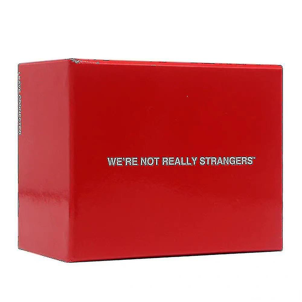 We're Not Really Strangers Card Game - An interactive card game for adults and icebreaker V1237-ZY-203-5327