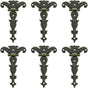 Antique Hinges, Bronze Decorative Retro Carved Hinges Cabinet Hinges For Doors Cupboard Jewelry Box 6 pcs V1237-ZY-203-5333