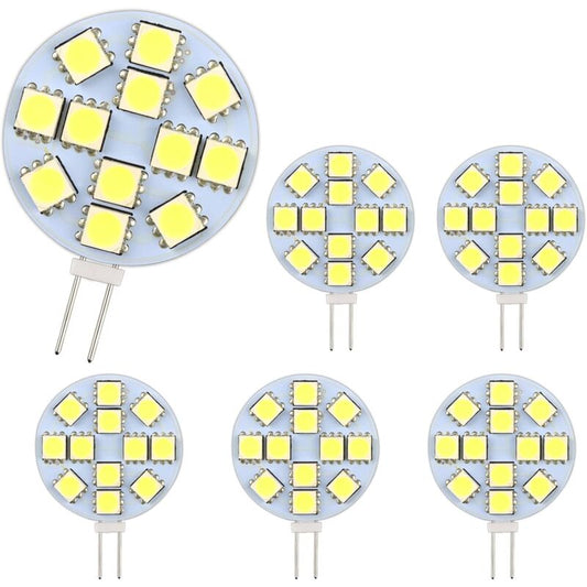 G4 LED bulb cool white 6000k non-dimmable 6-pack V1237-ZY-203-5338