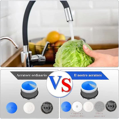 pcs M18.5 Aerator, Kitchen and Bathroom Faucet Aerator, Water Saving Plastic Sink Faucet Aerator With 2 Keys, V1237-ZY-203-5341