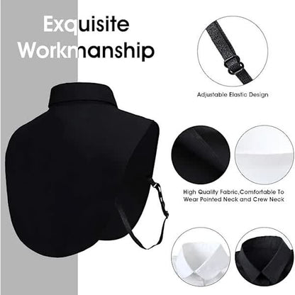 pcs Detachable collars, black and white V1237-ZY-203-5367