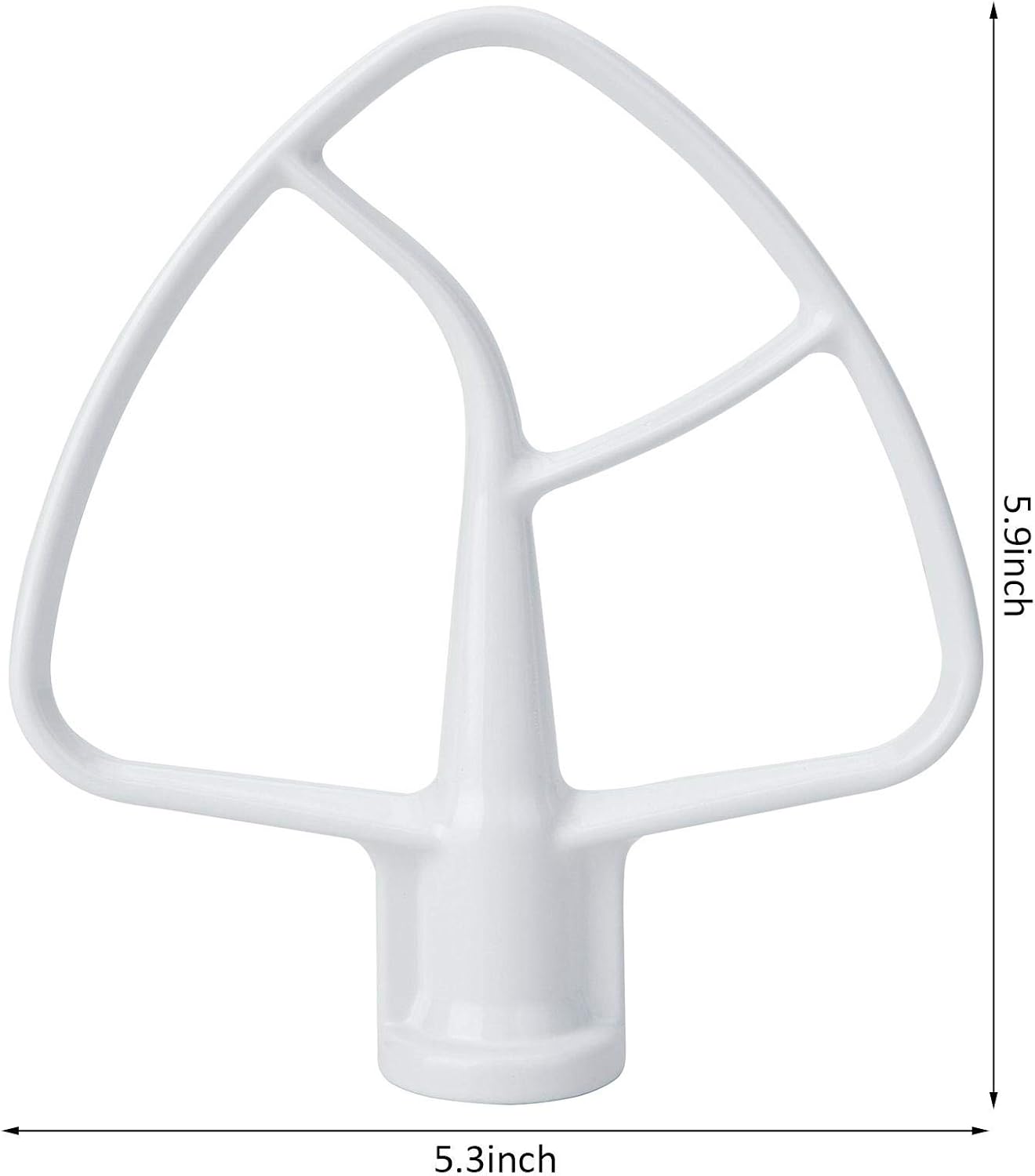 K45B Flat Beater with Coating Compatible with KitchenAid 4.5L Mixer V1237-ZY-203-5409