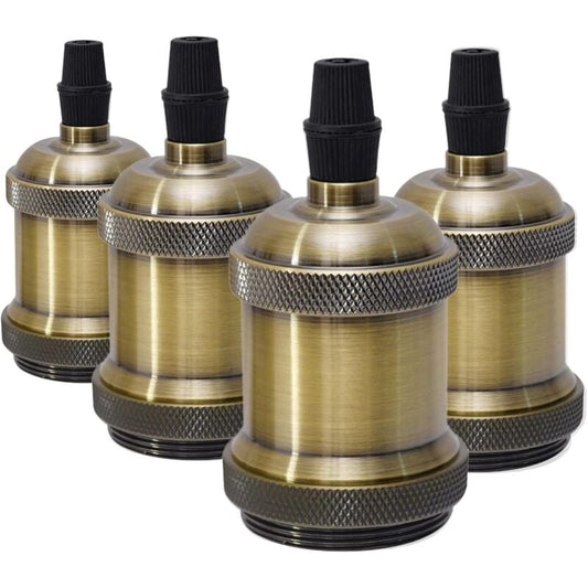 E27 Vintage Lamp Holder, Incandescent Bulb Socket, Ceramic Lamp Holder Adapter for Decorating Bars, V1237-ZY-203-5415