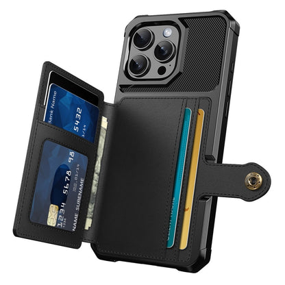 iPhone 16 Pro Case with Card Slot Black 82 V1237-ZY-203-5425